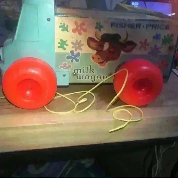 Fisher Price Milk Wagon. Vintage - Picture 5 of 6